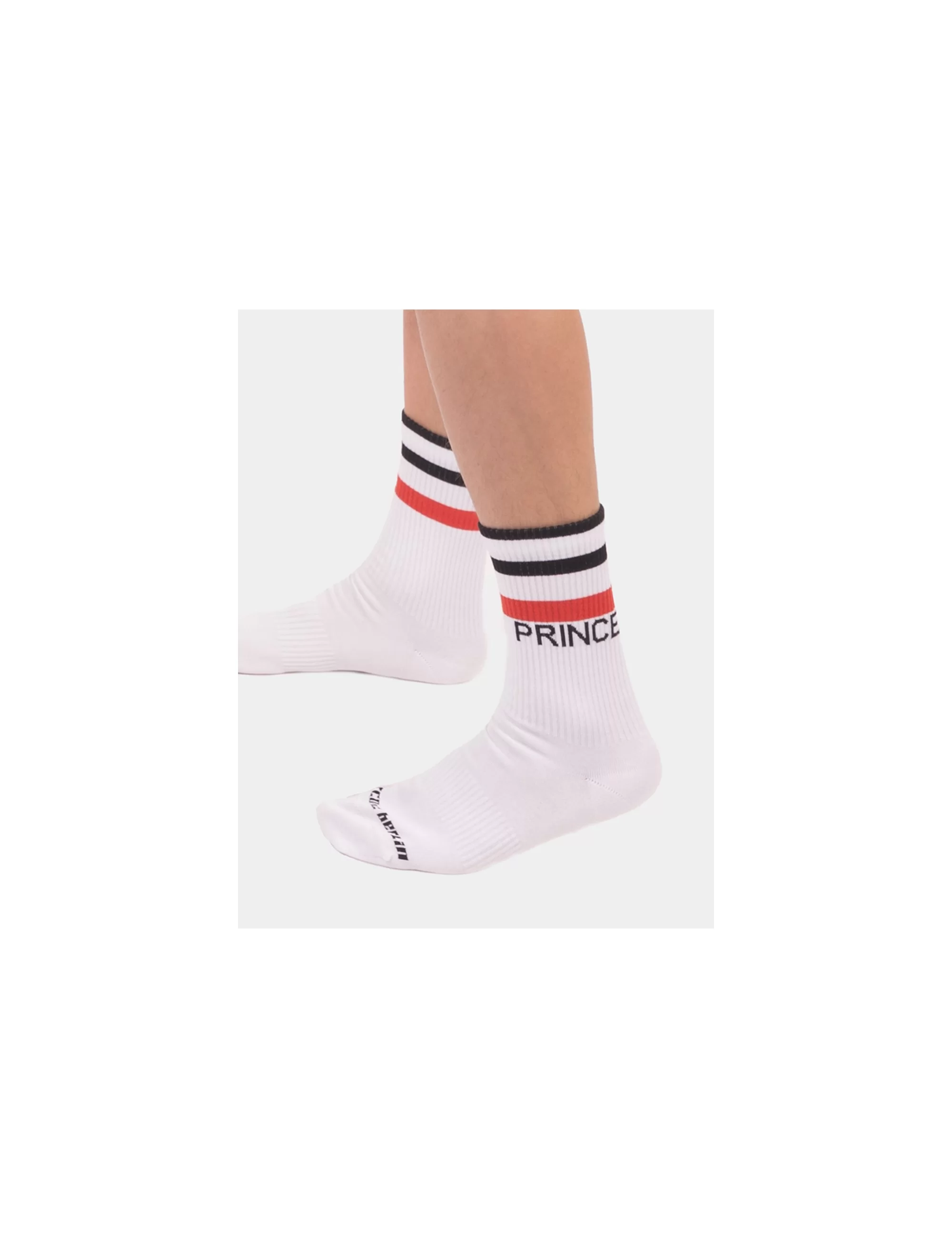 Barcode Urban Socks Prince - White-Black-Red