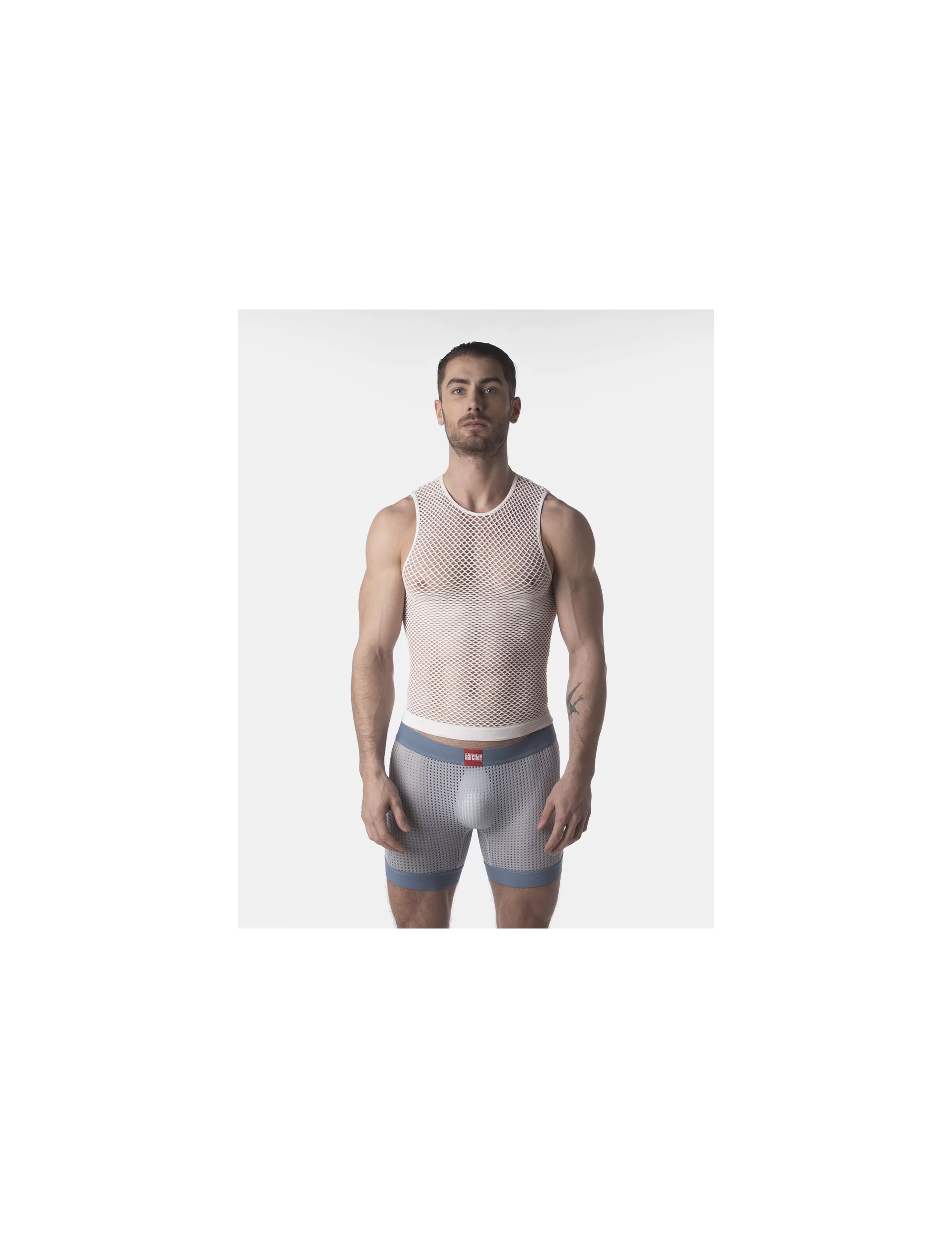 Mesh Short Rupo - Bluebeige