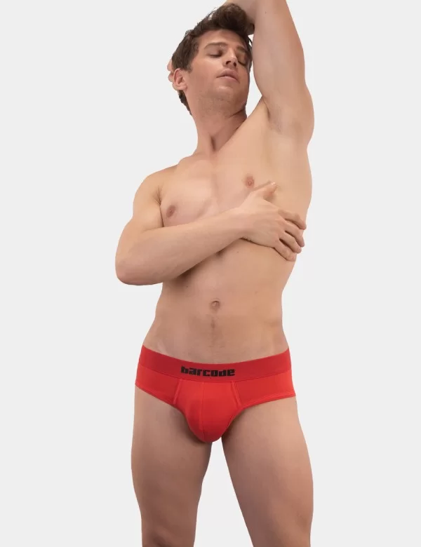 Basic Backless Brief Helios - Red