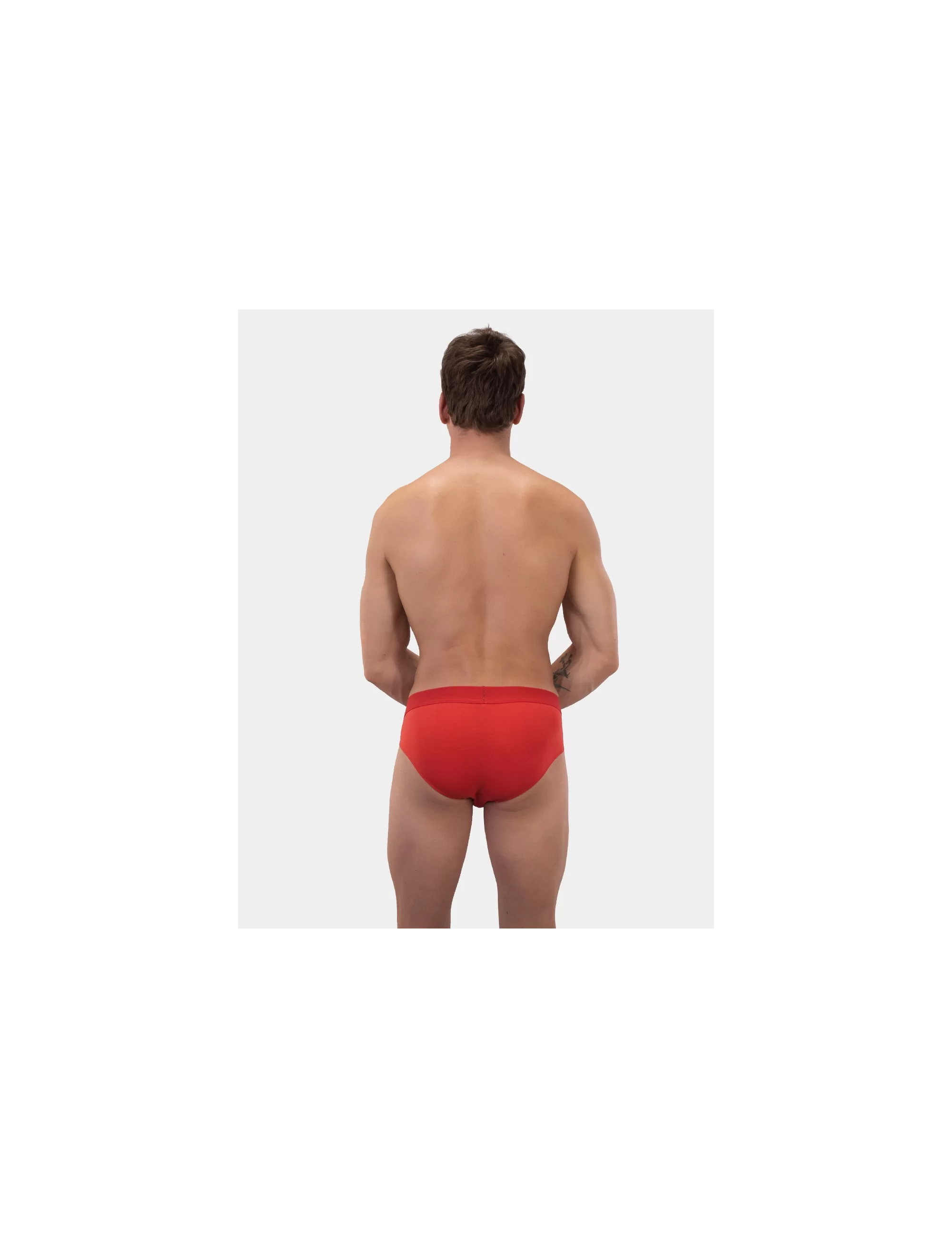 Basic Hip Brief Costas - Red