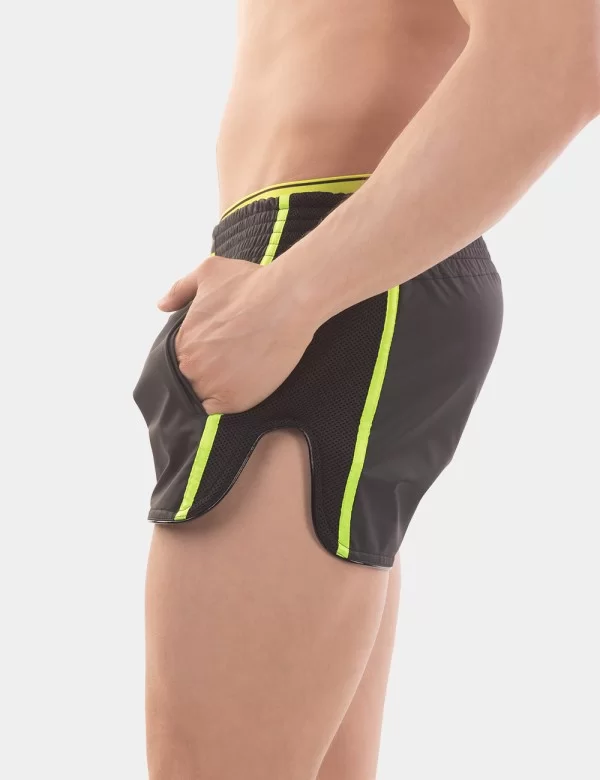 Short Jita - Black-Neongreen