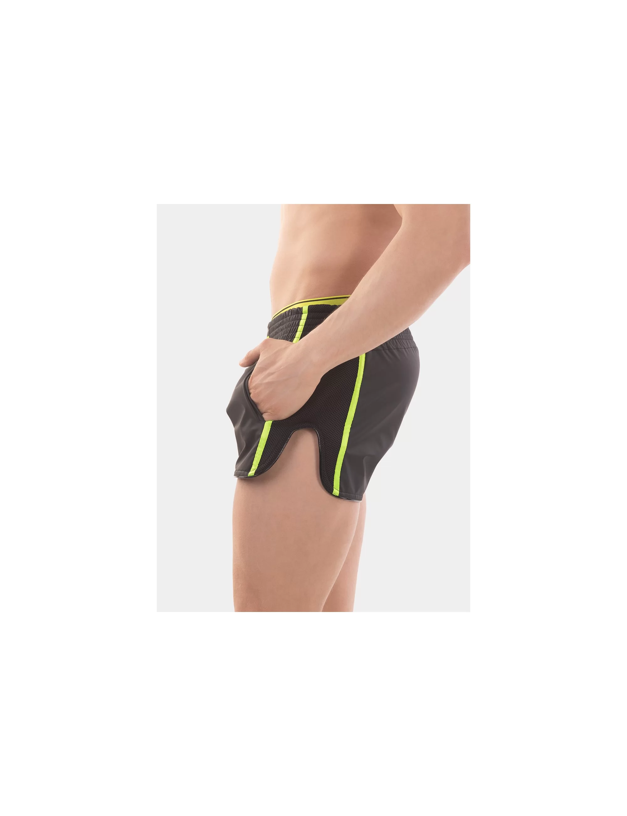 Short Jita - Black-Neongreen