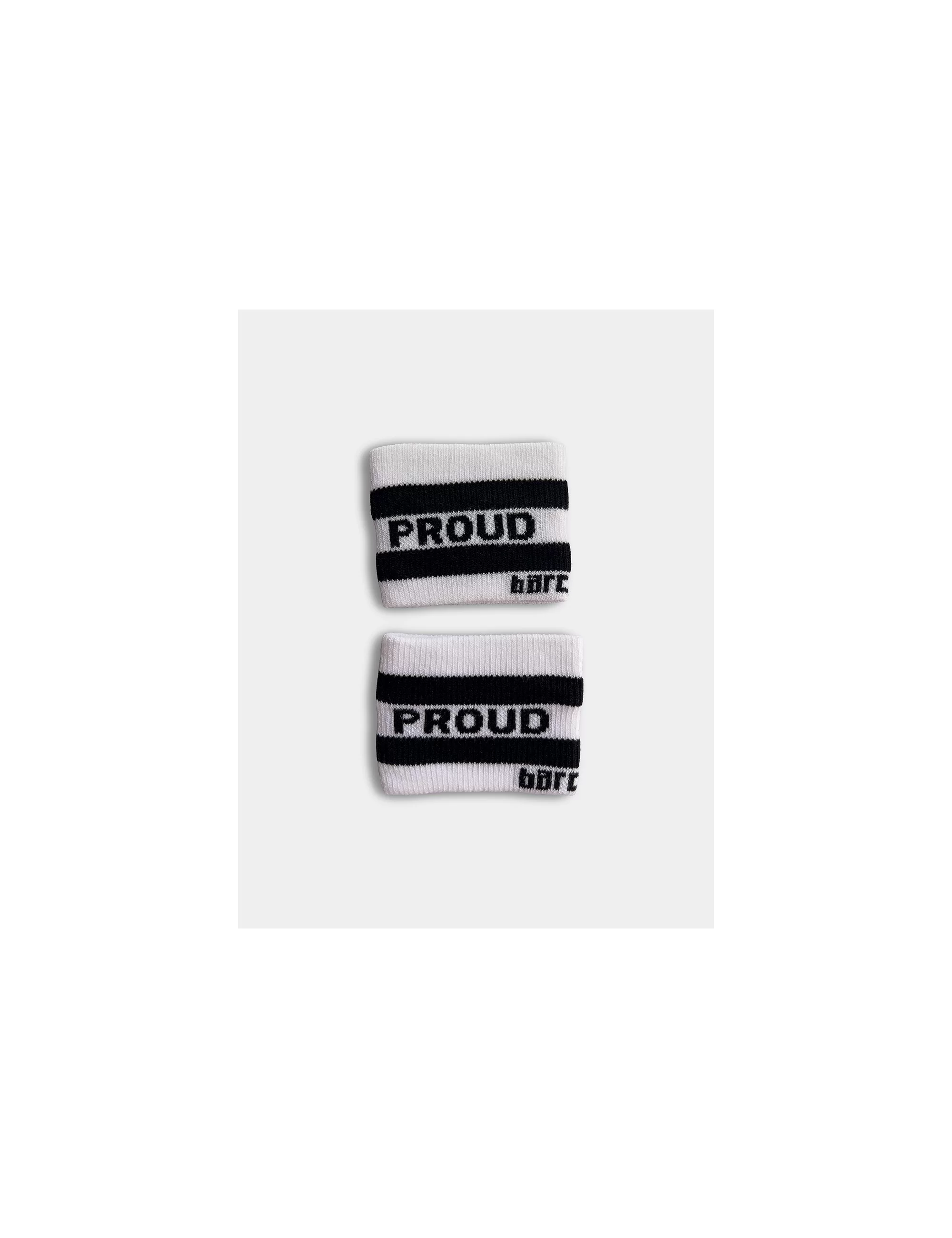 Identity Wrist Band Proud - White-Black