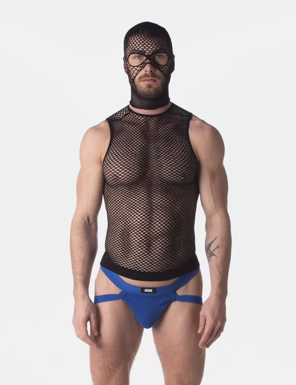 Fishnet Mask Sicily - Black