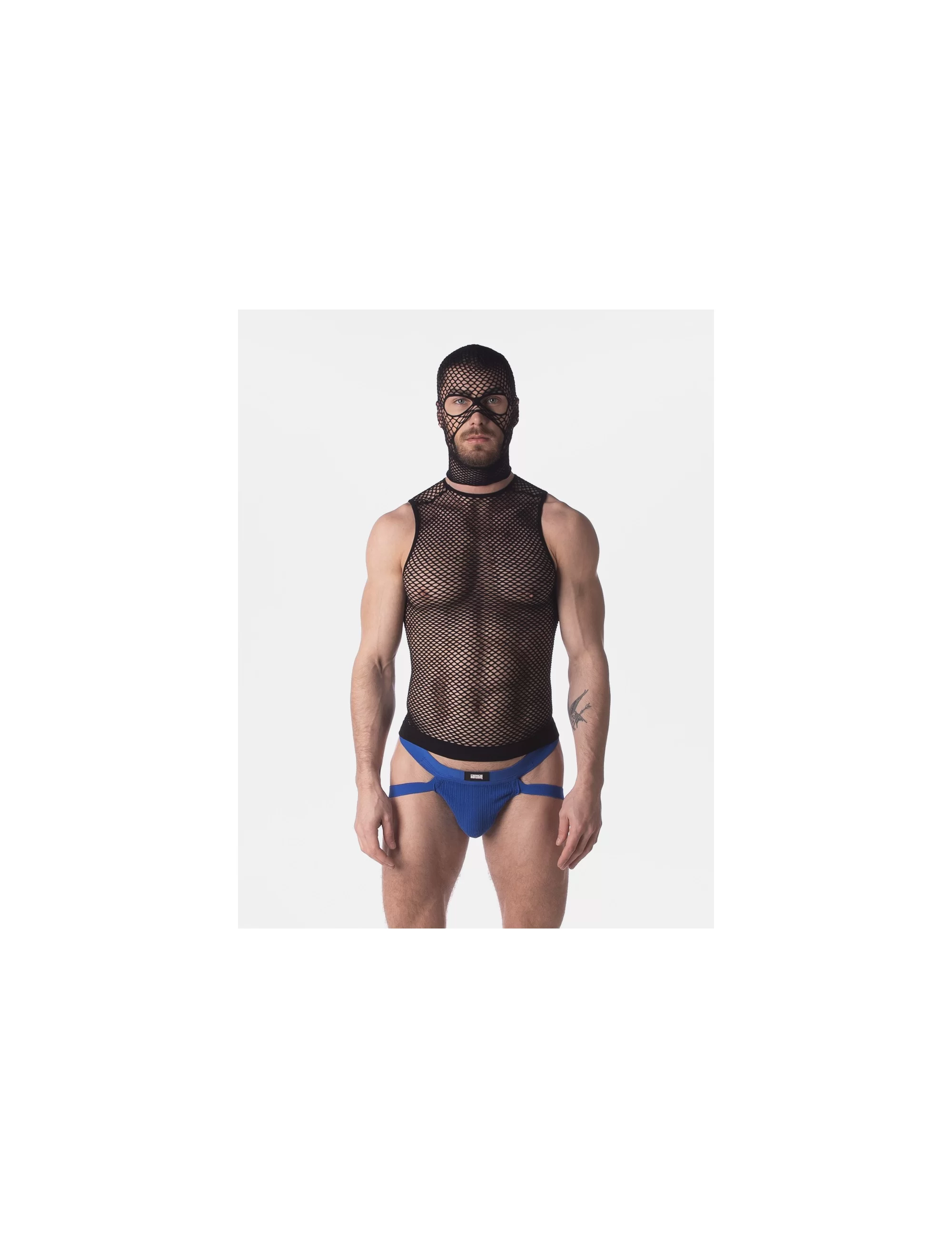 Fishnet Mask Sicily - Black