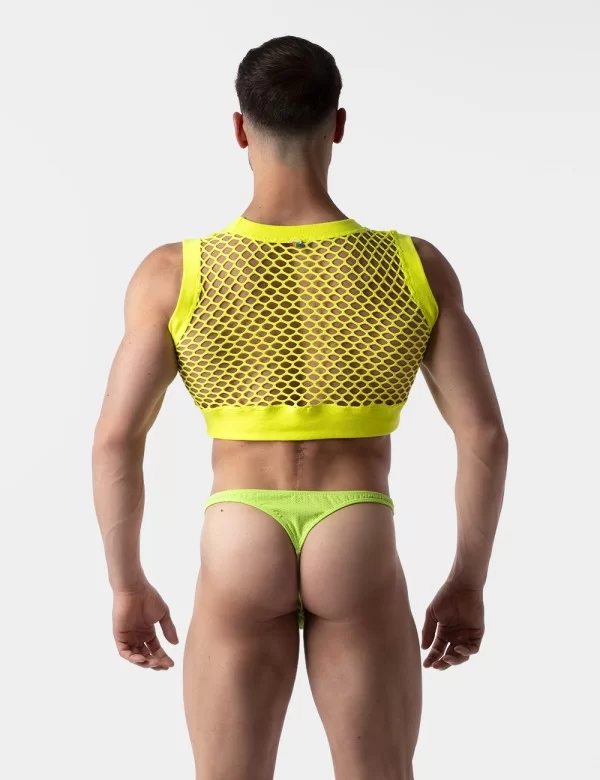 Mesh Crop Arman - Neongreen