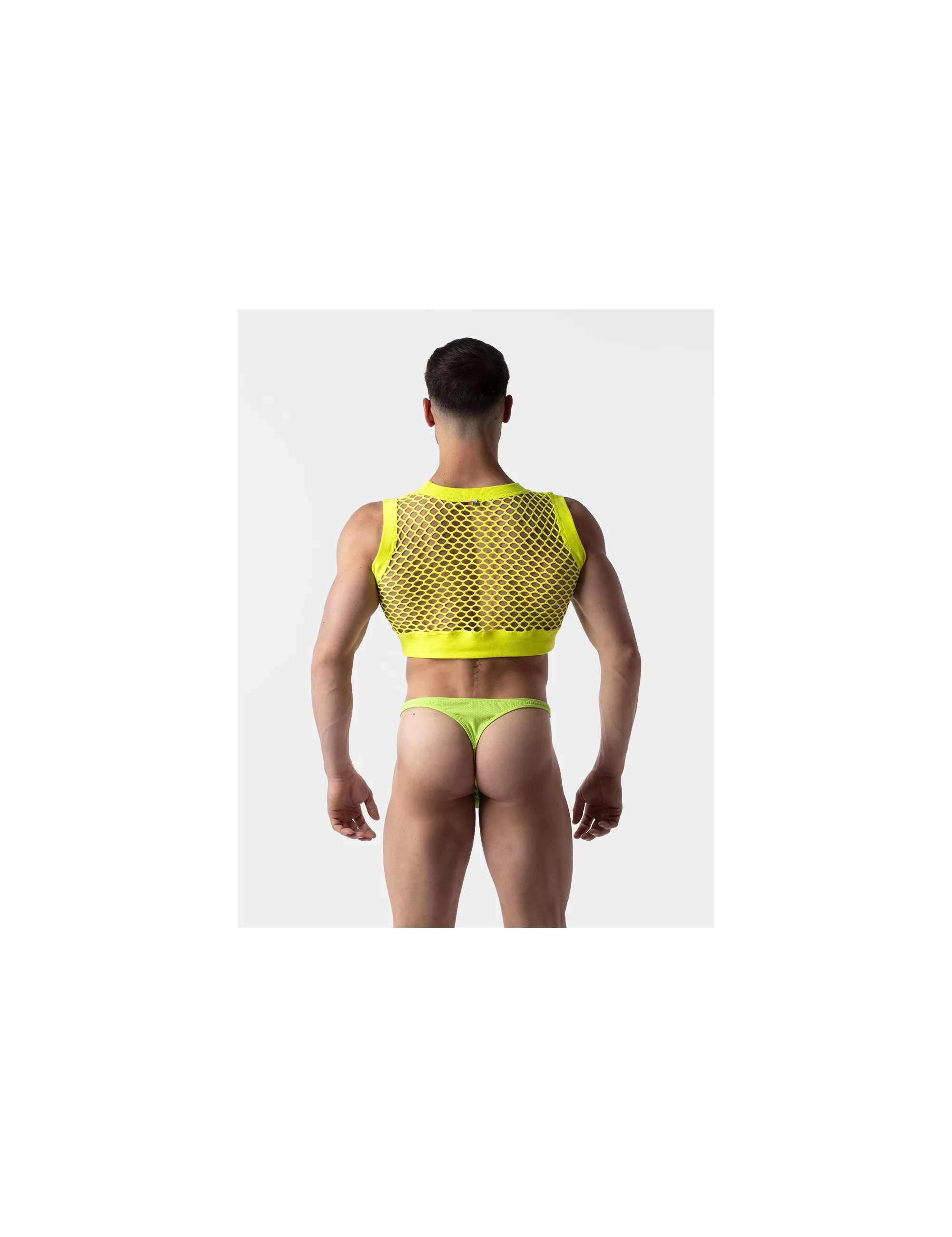 Mesh Crop Arman - Neongreen