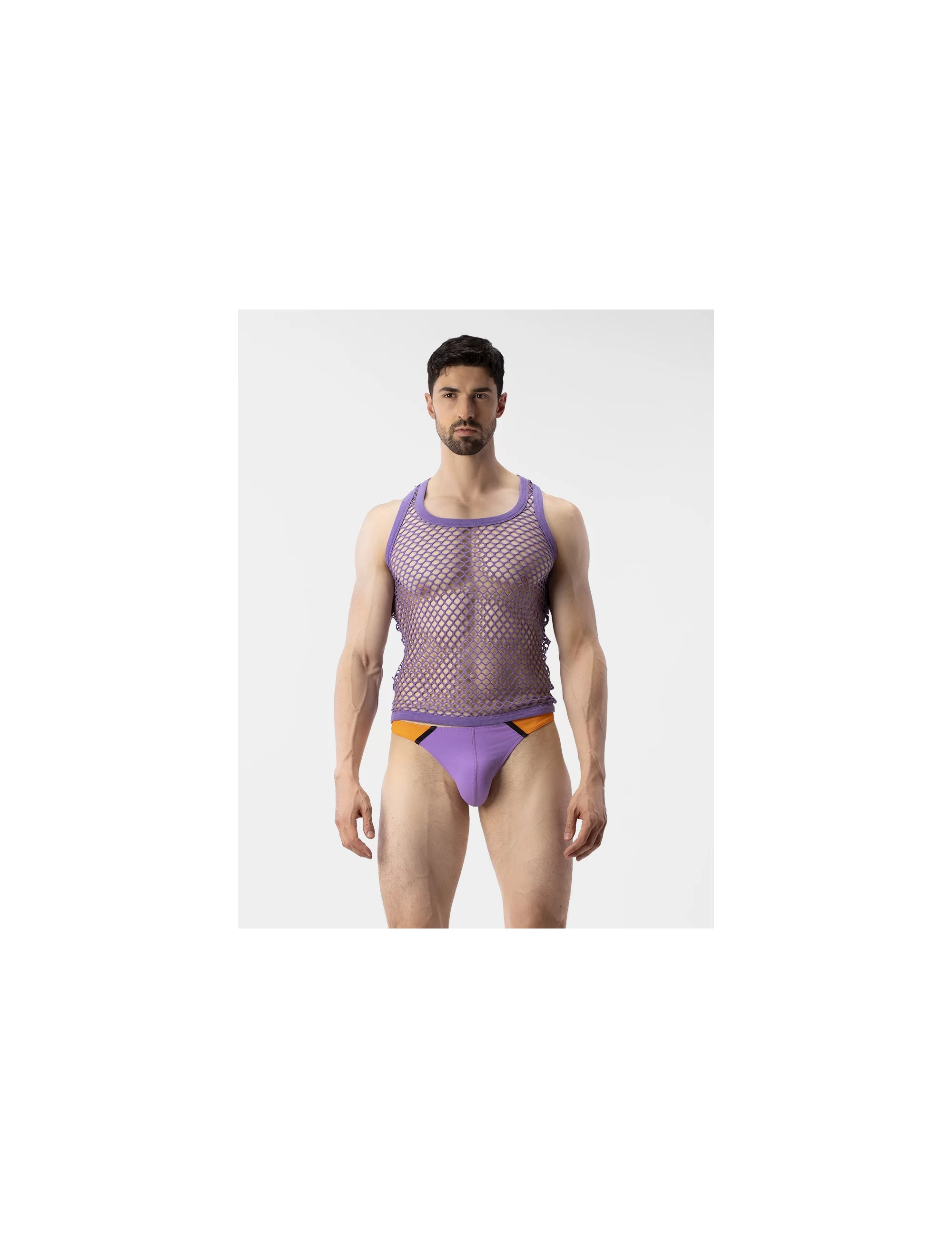 Mesh Tank Top Daniya - Purple