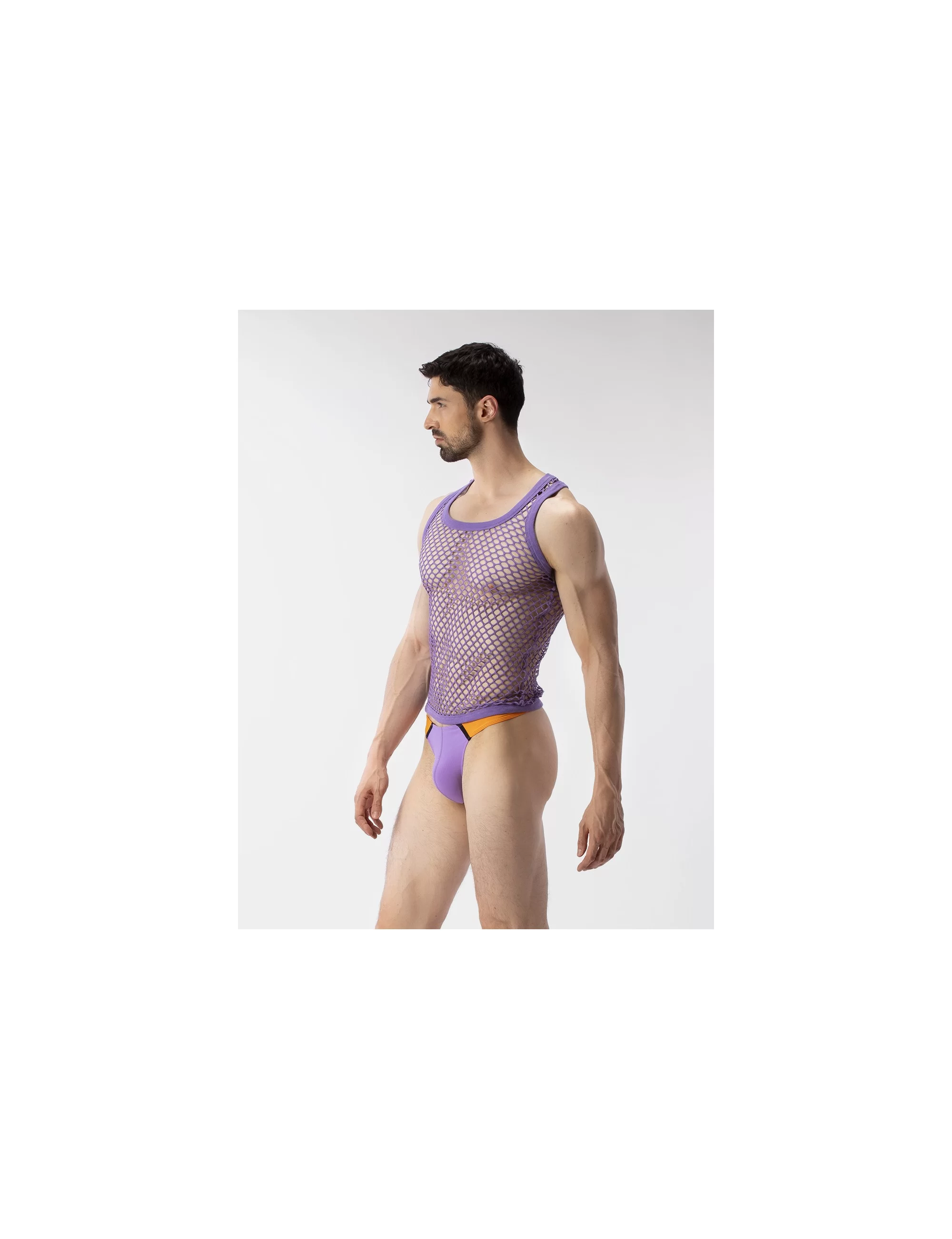 Mesh Tank Top Daniya - Purple