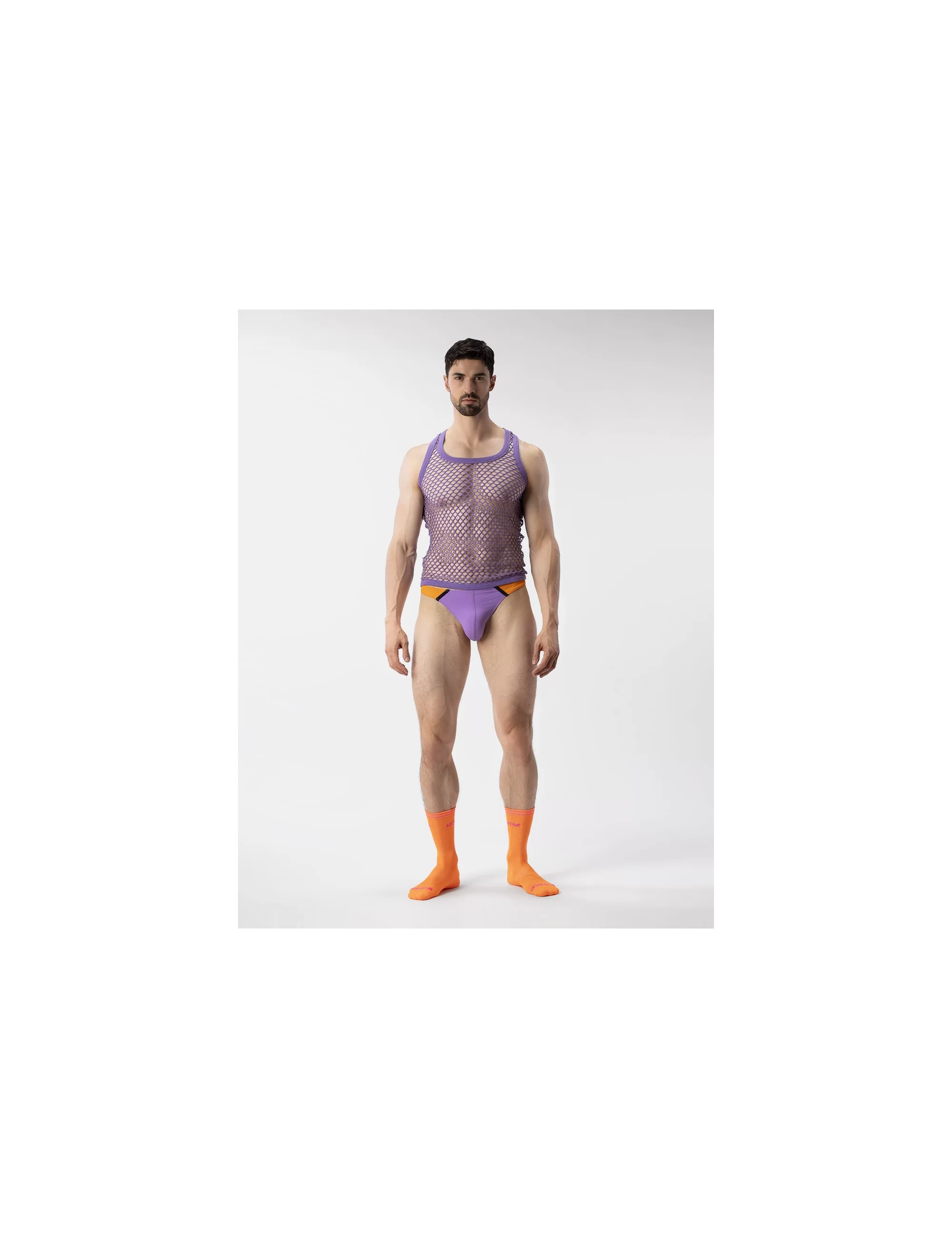 Mesh Tank Top Daniya - Purple
