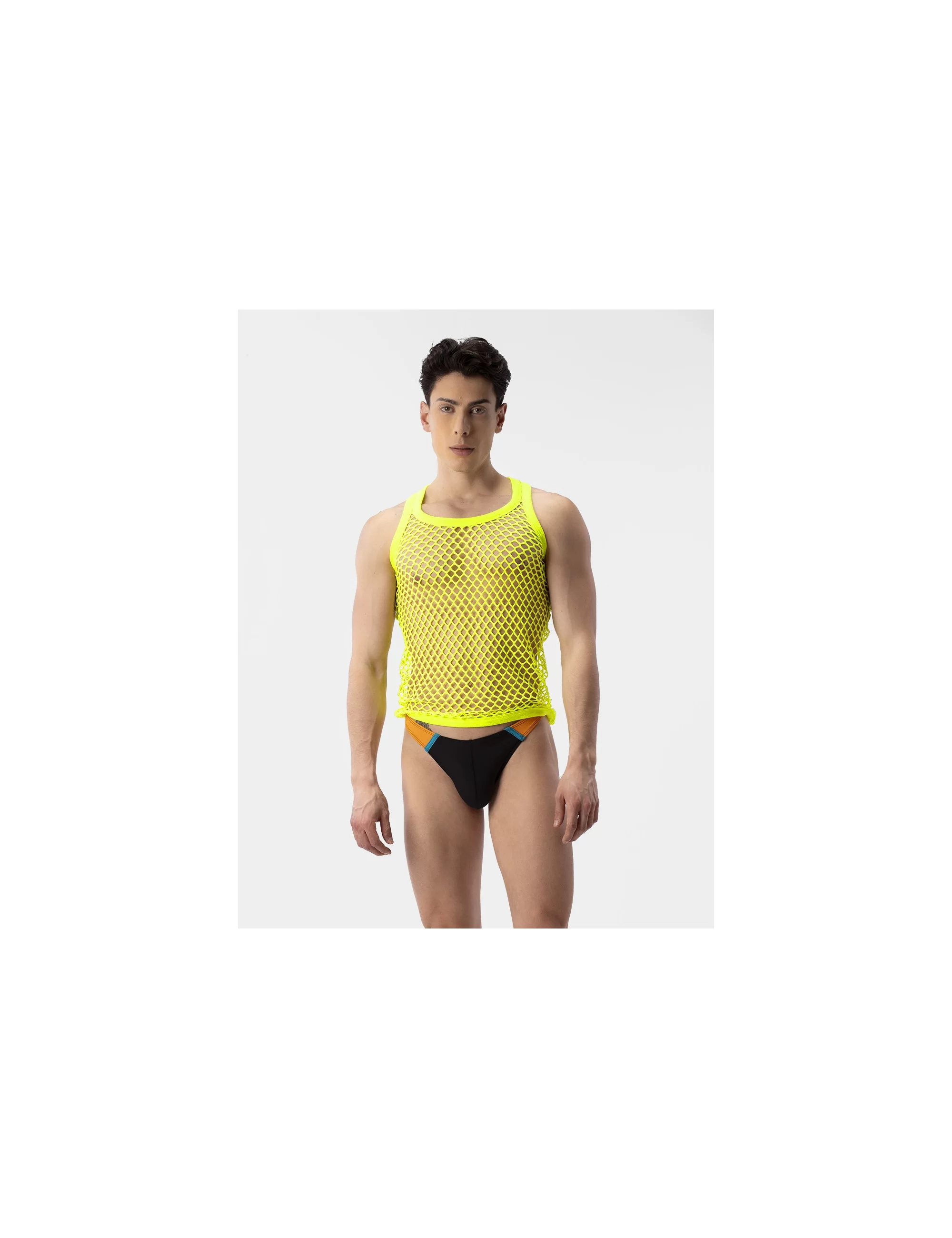 Mesh Tank Top Daniya - Neongreen