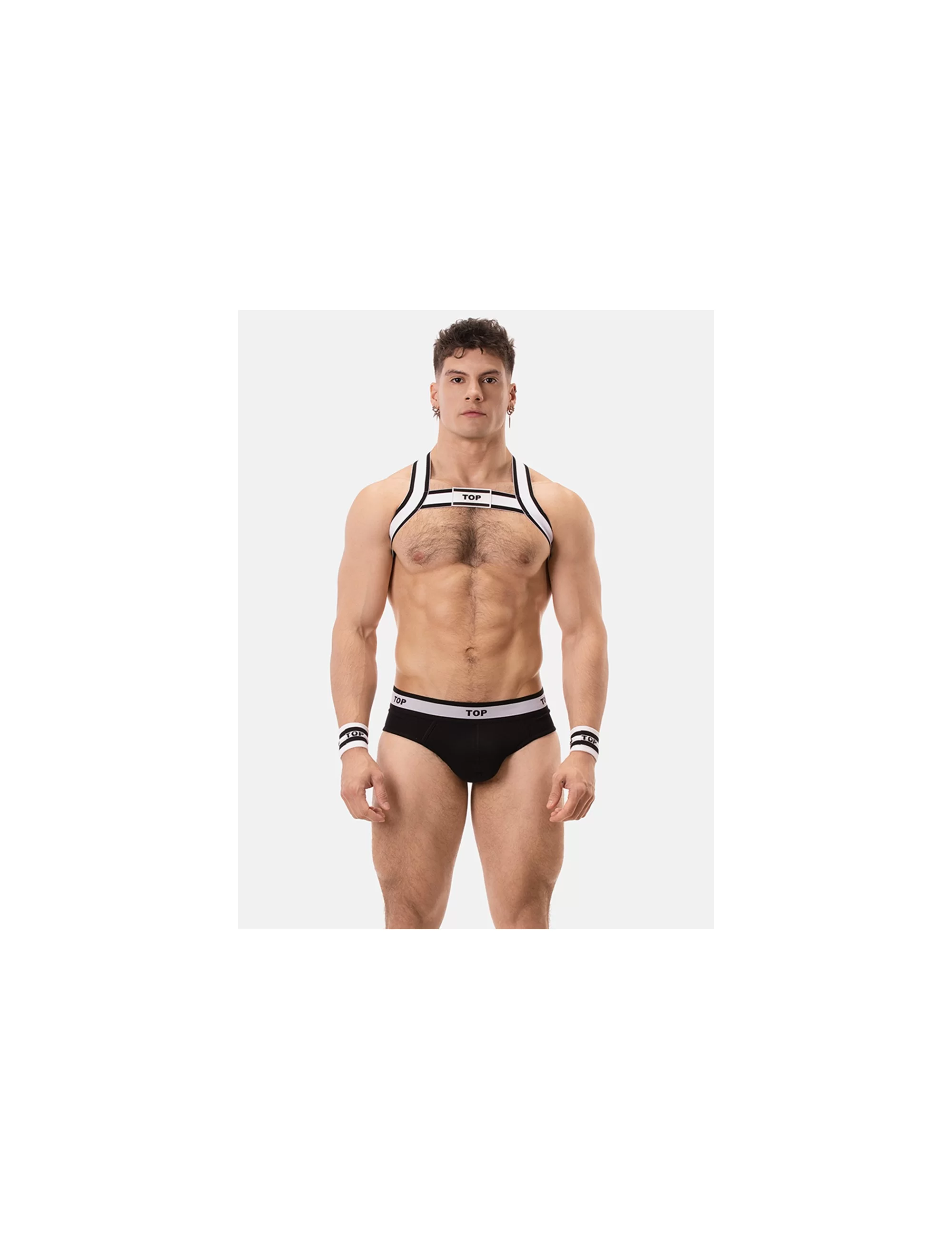 Brief Top - Black-White