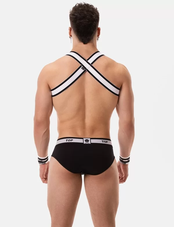 Brief Top - Black-White