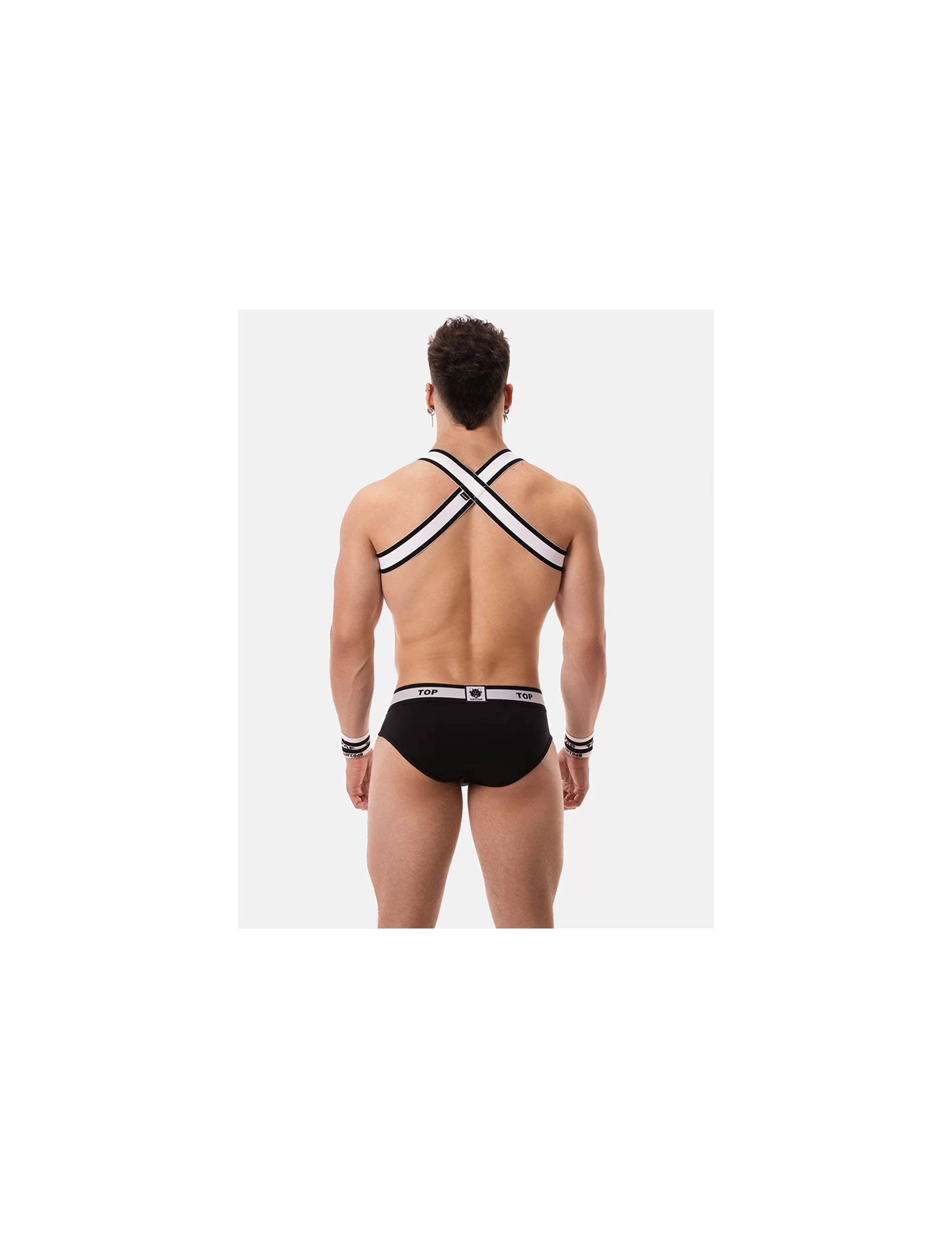 Brief Top - Black-White