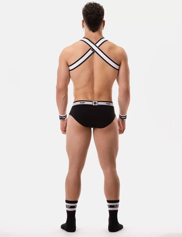 Brief Top - Black-White