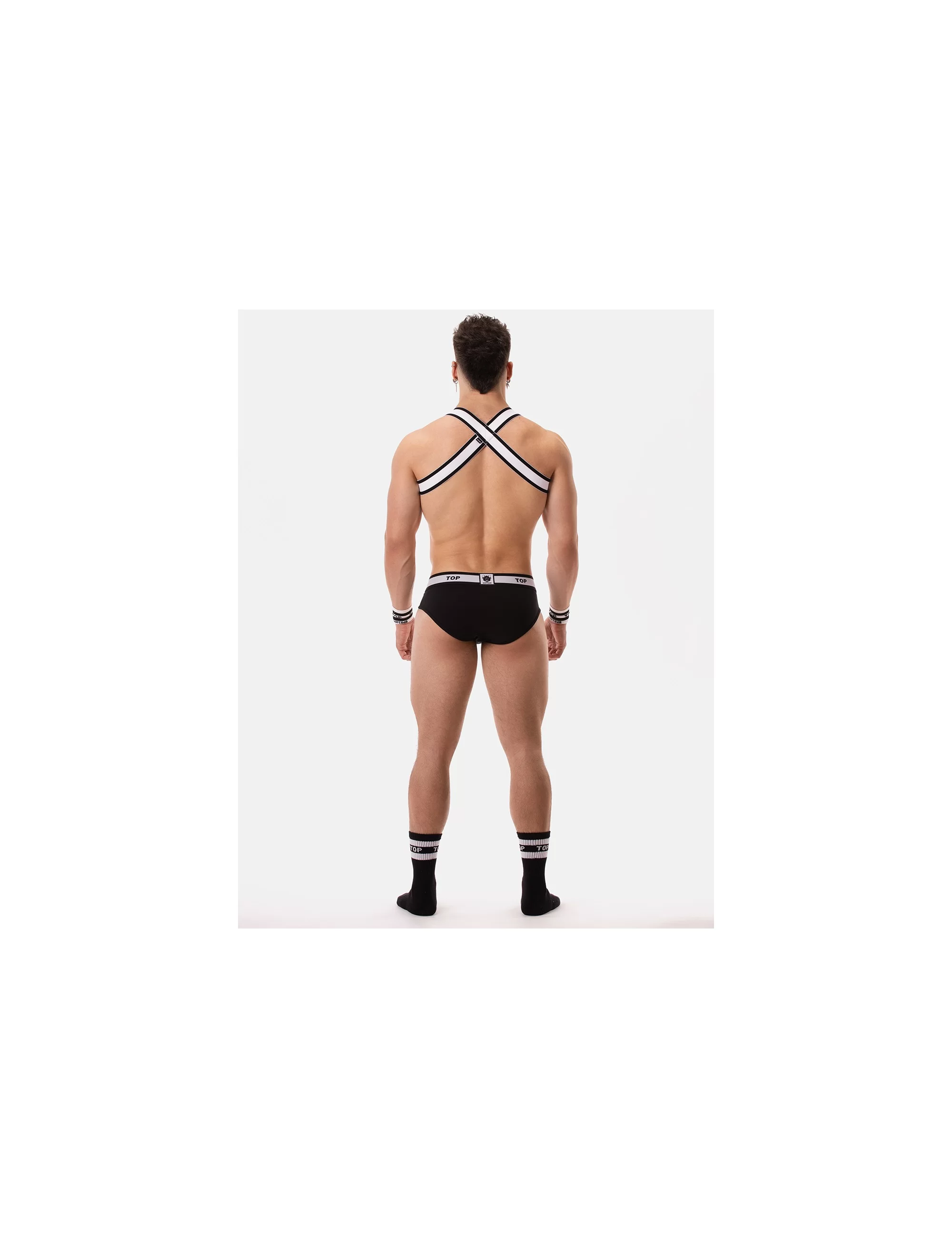 Brief Top - Black-White