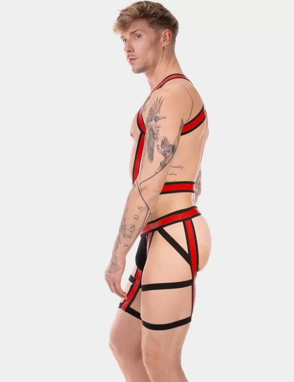 Harness Duo Javed - Red-Black