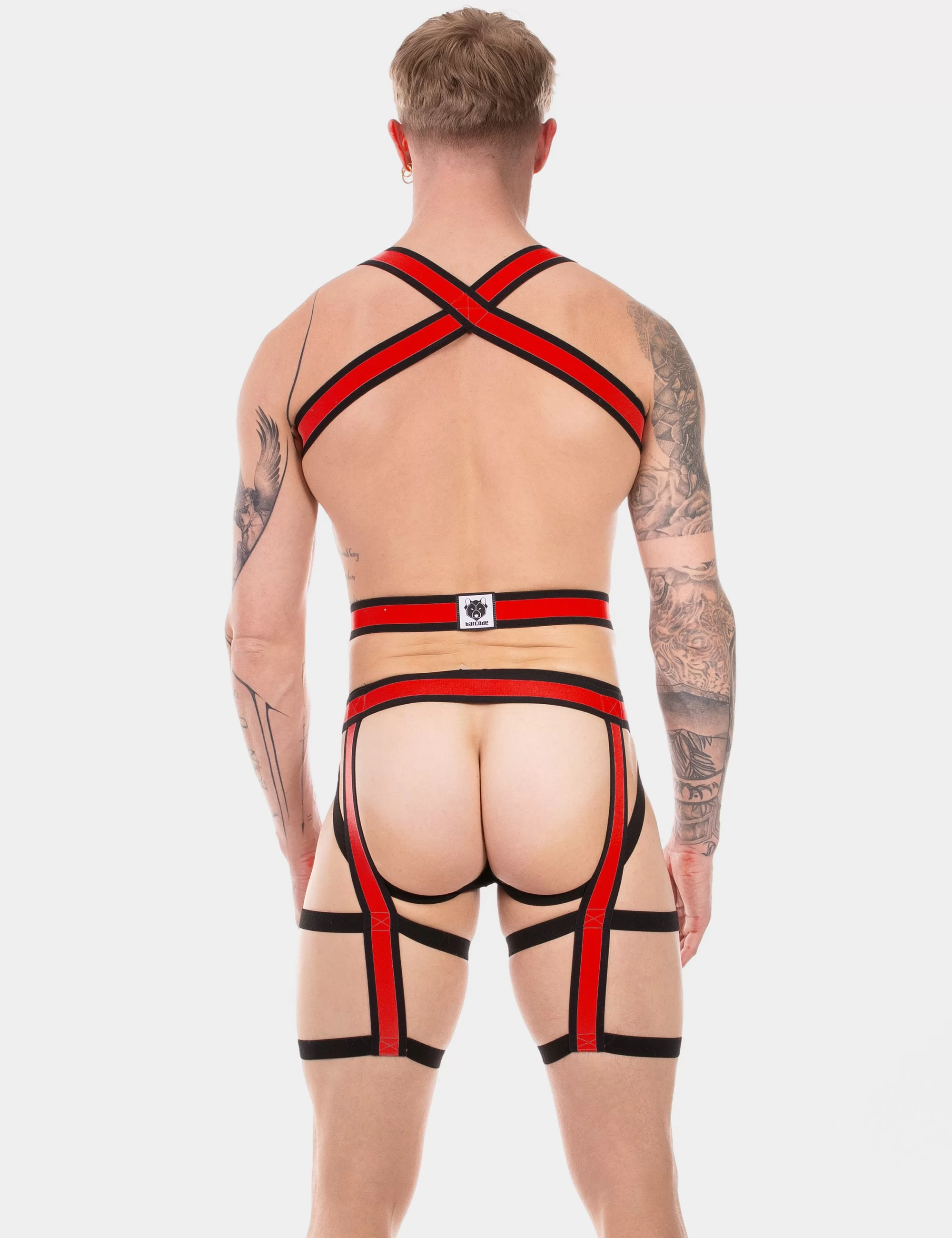 Harness Duo Javed - Red-Black