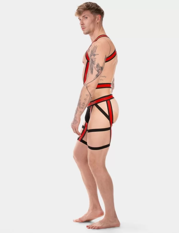 Harness Duo Javed - Red-Black
