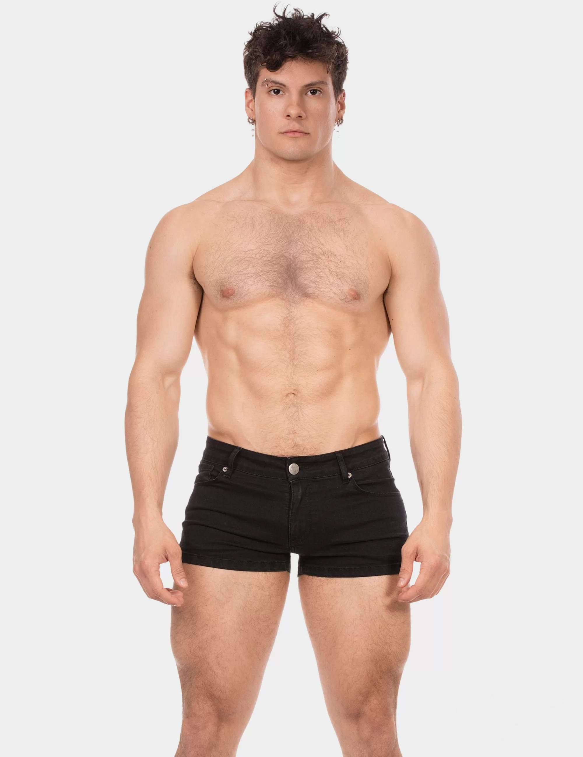 5 Pocket 9' Denim Short Tyler - Black