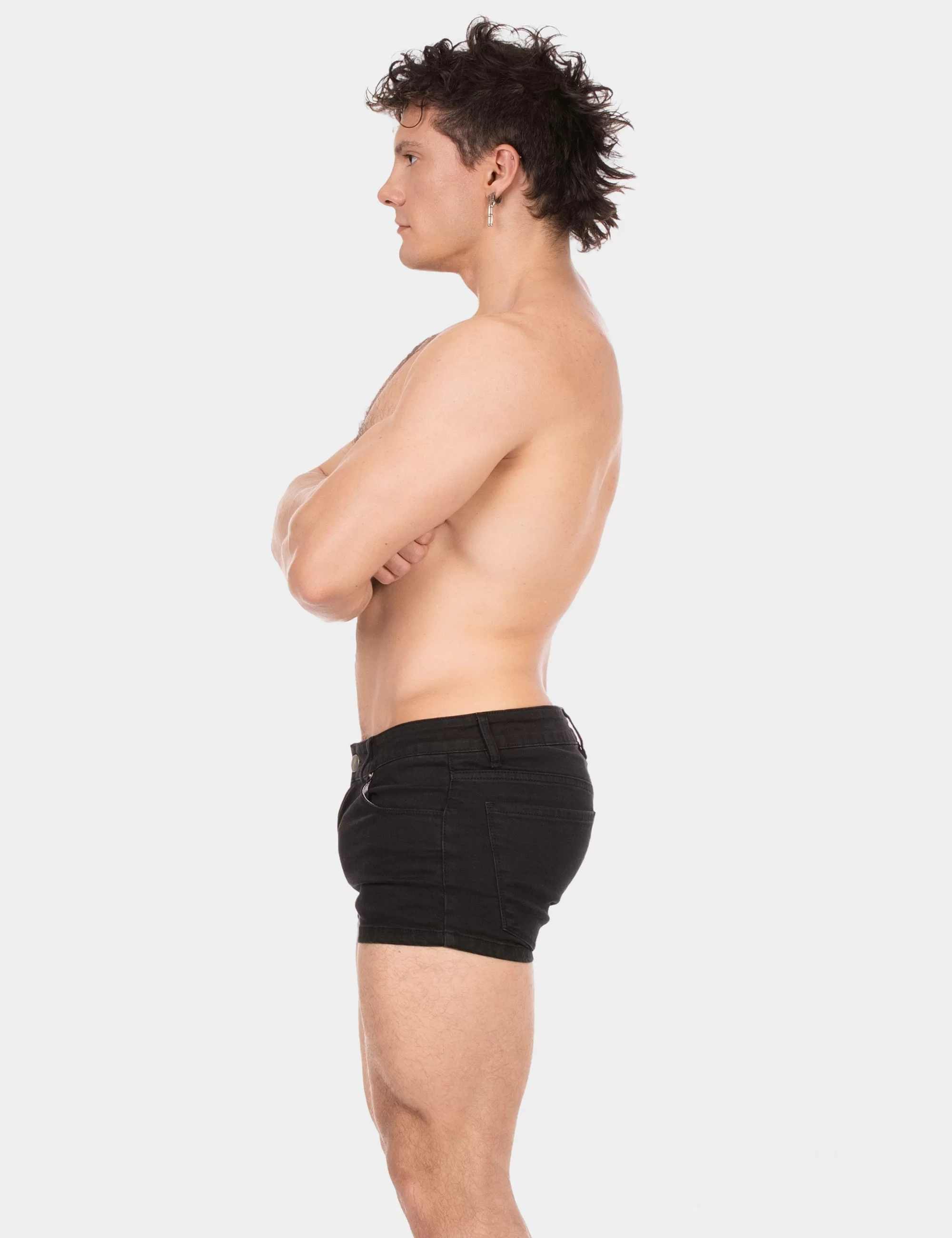 5 Pocket 9' Denim Short Tyler - Black