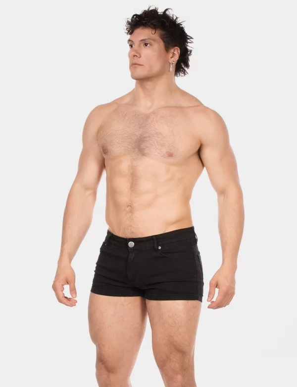 5 Pocket 9' Denim Short Tyler - Black