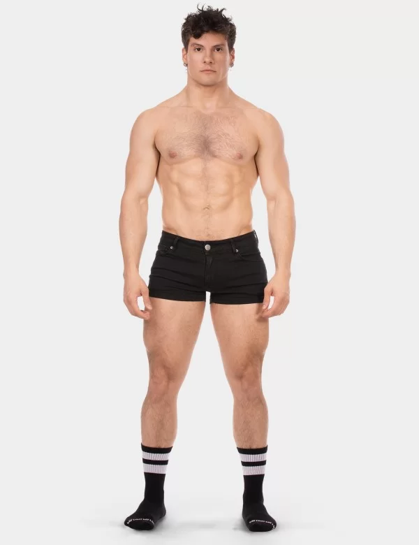 5 Pocket 9' Denim Short Tyler - Black
