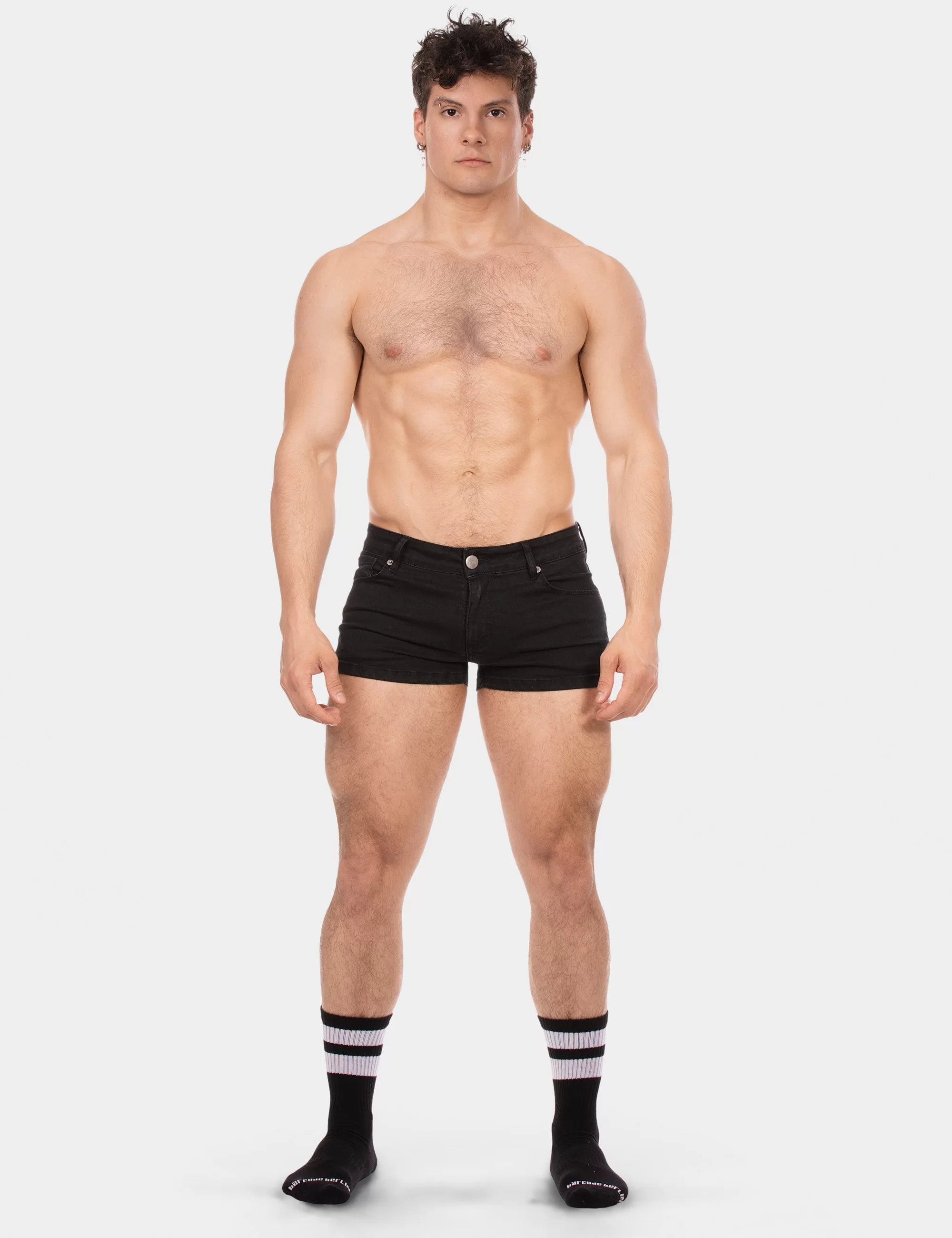 5 Pocket 9' Denim Short Tyler - Black