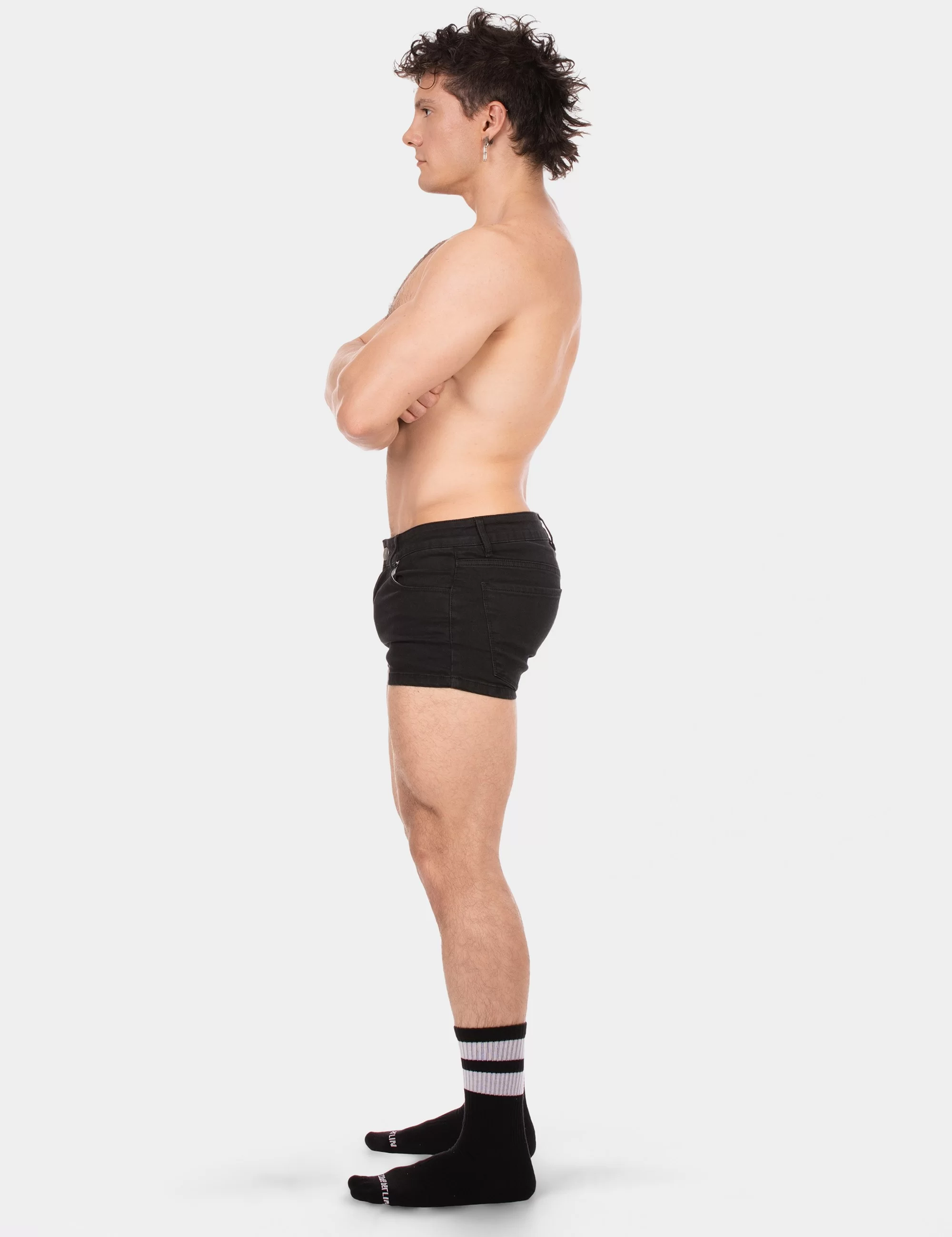 5 Pocket 9' Denim Short Tyler - Black