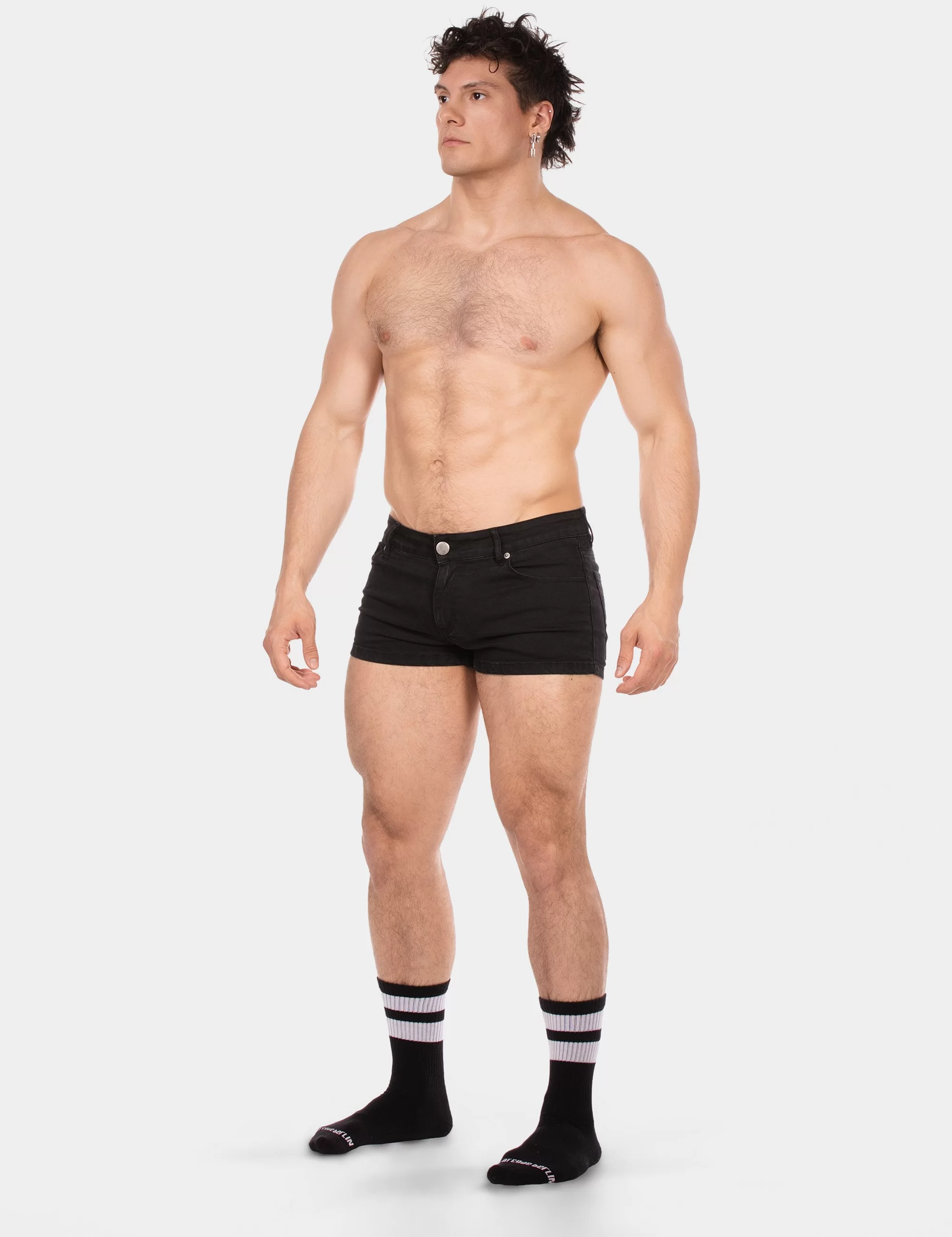 5 Pocket 9' Denim Short Tyler - Black