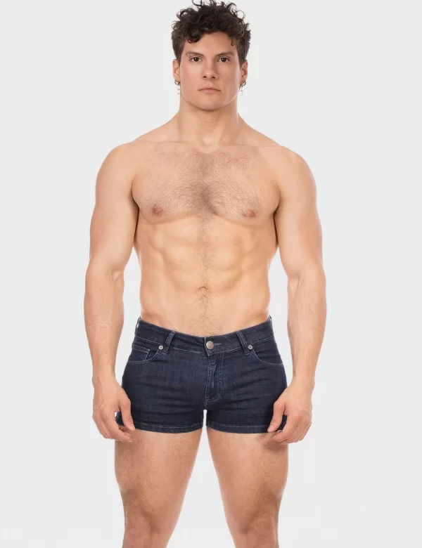 5 Pocket 9' Denim Short Tyler - Darkblue