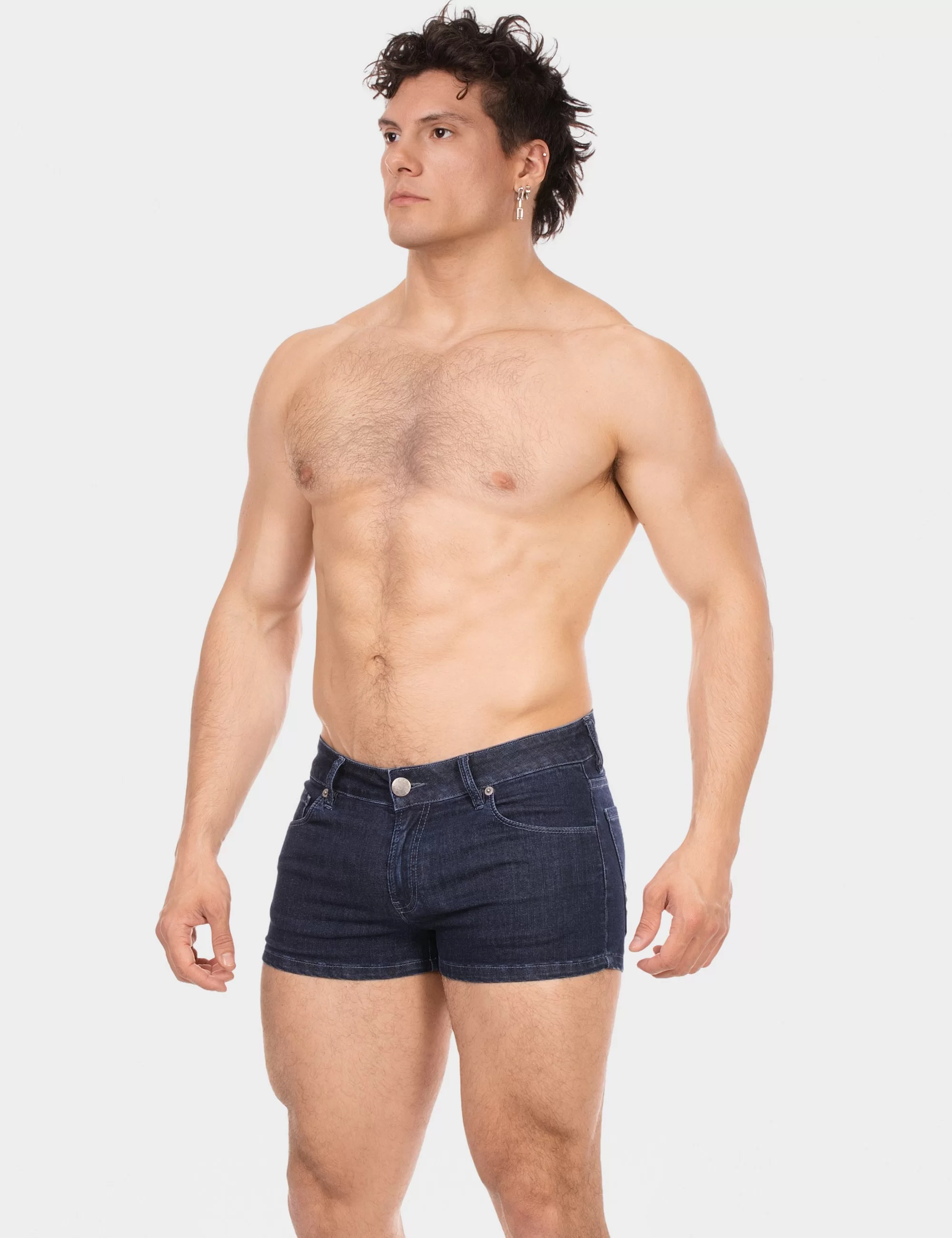 5 Pocket 9' Denim Short Tyler - Darkblue
