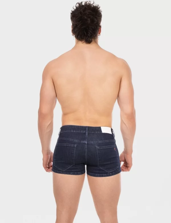 5 Pocket 9' Denim Short Tyler - Darkblue