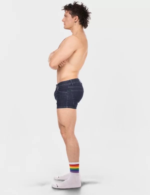 5 Pocket 9' Denim Short Tyler - Darkblue