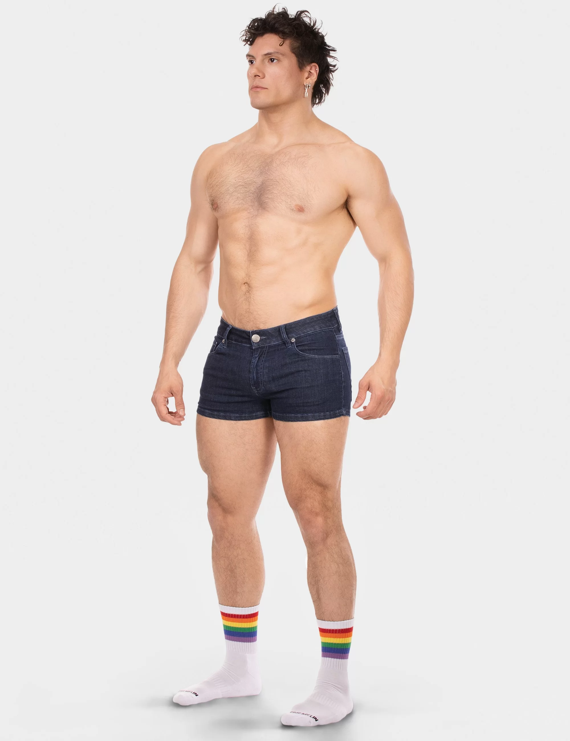 5 Pocket 9' Denim Short Tyler - Darkblue