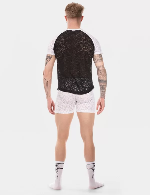 T-Shirt Micah - Black-White