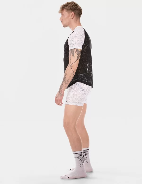 T-Shirt Micah - Black-White