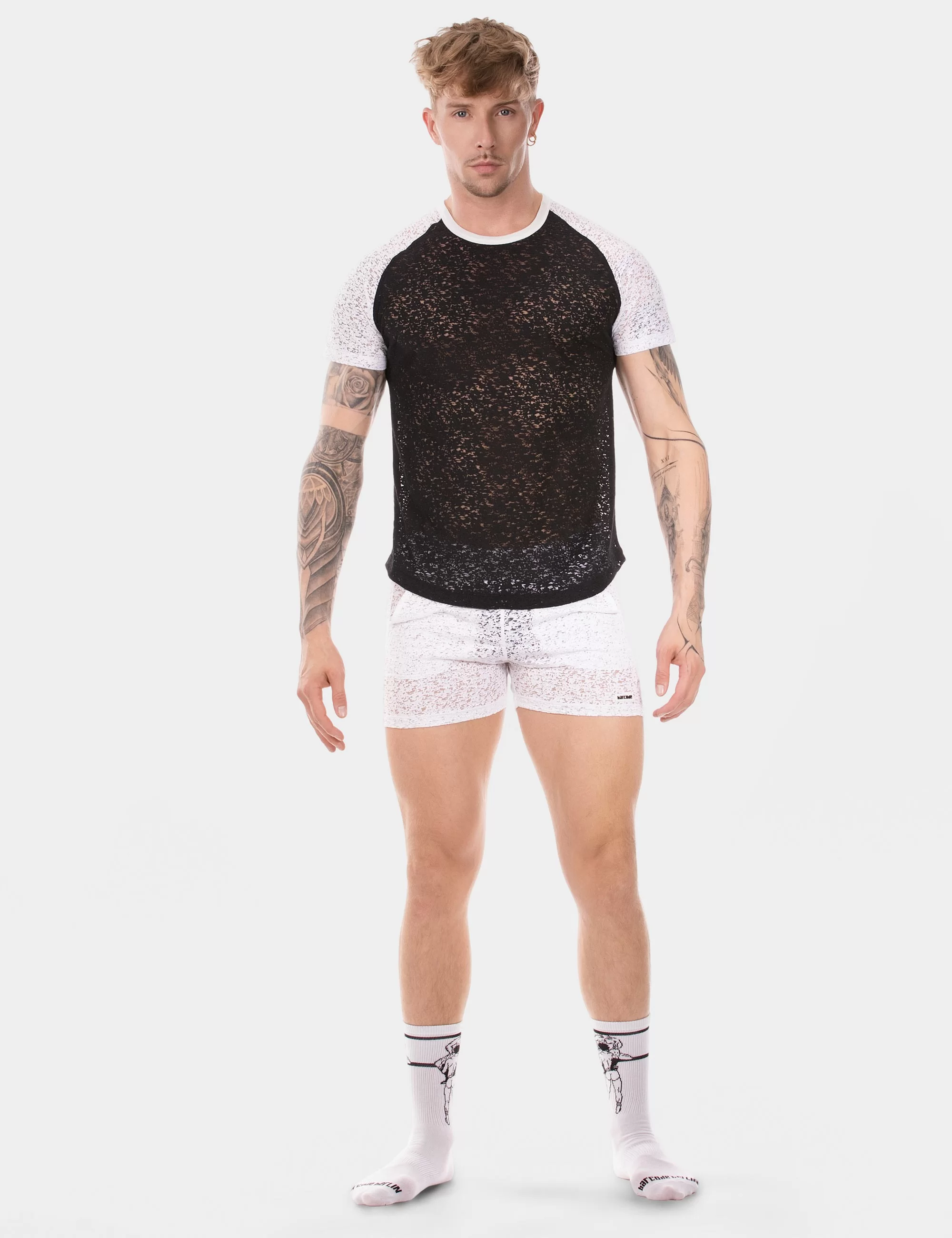 T-Shirt Micah - Black-White