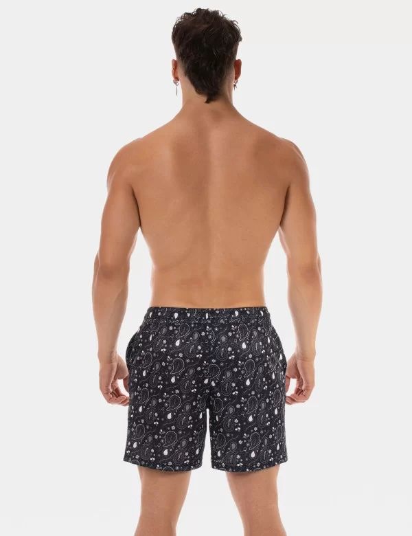 Short Paisley 25 - Black