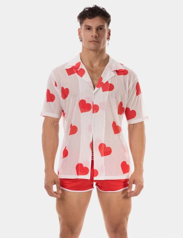 Shirt Hearts 25 - White