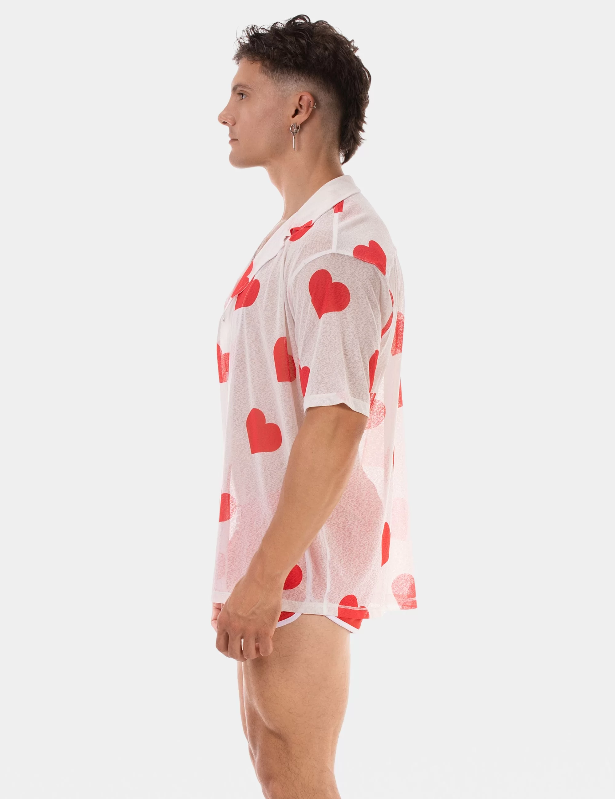 Shirt Hearts 25 - White