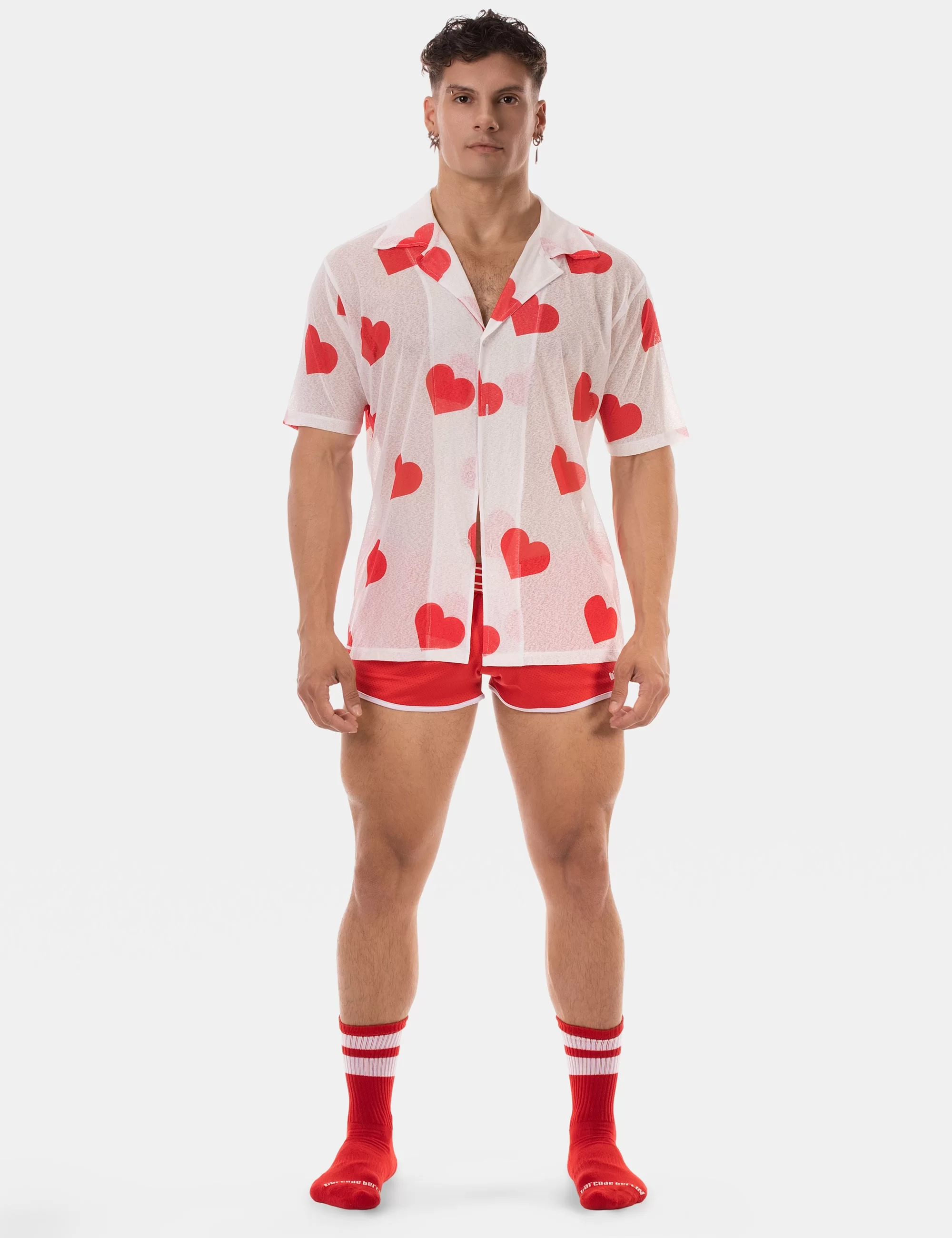 Shirt Hearts 25 - White