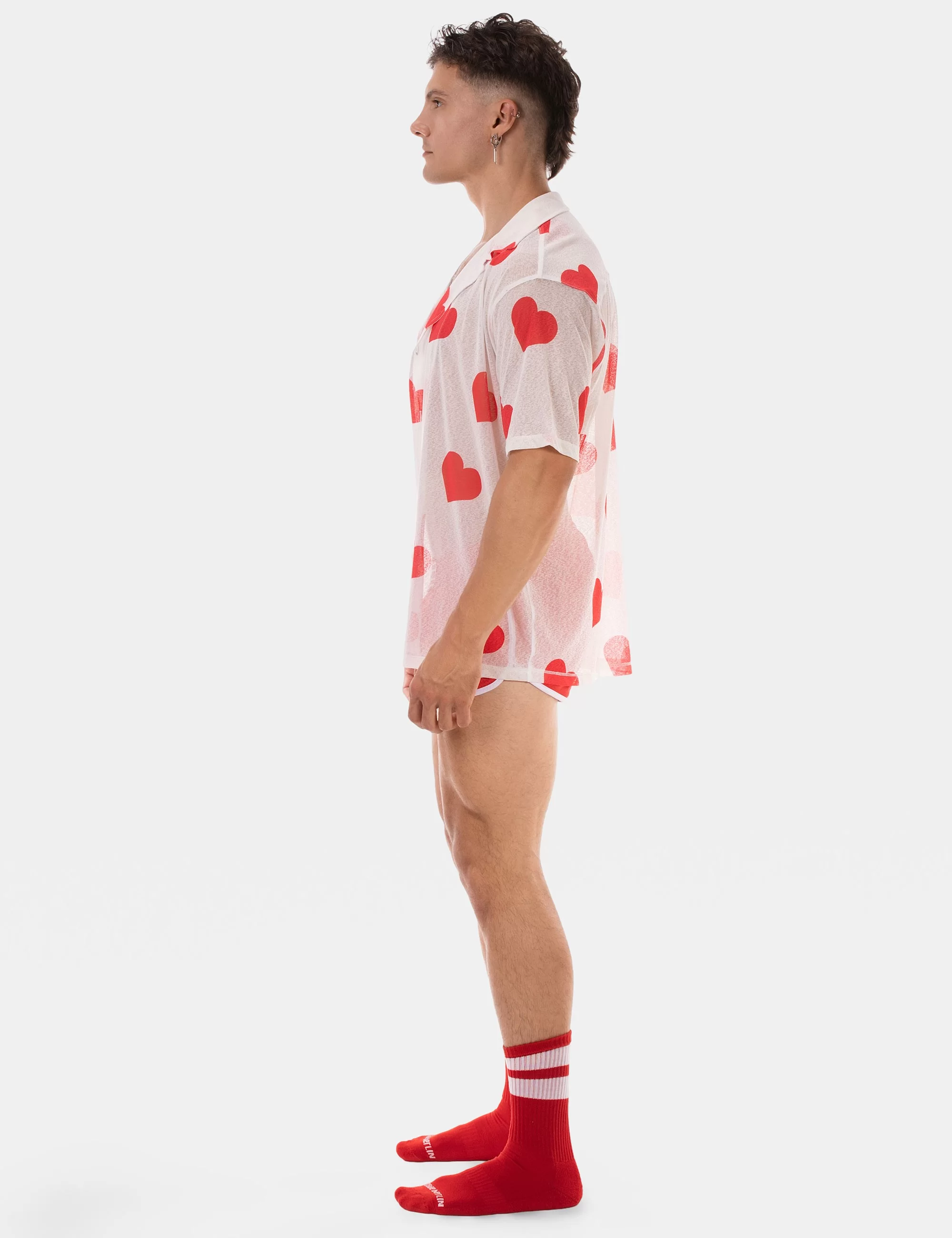 Shirt Hearts 25 - White