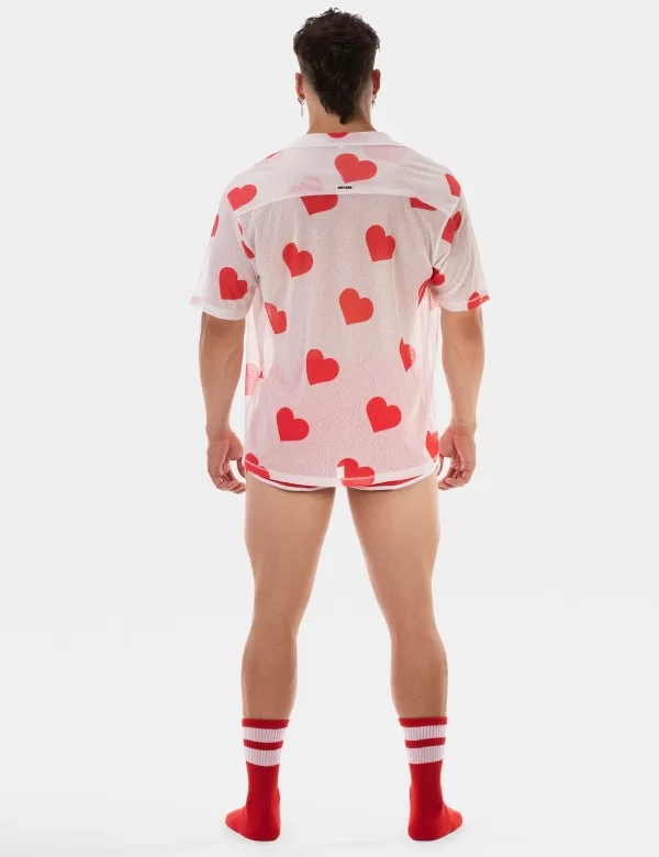 Shirt Hearts 25 - White