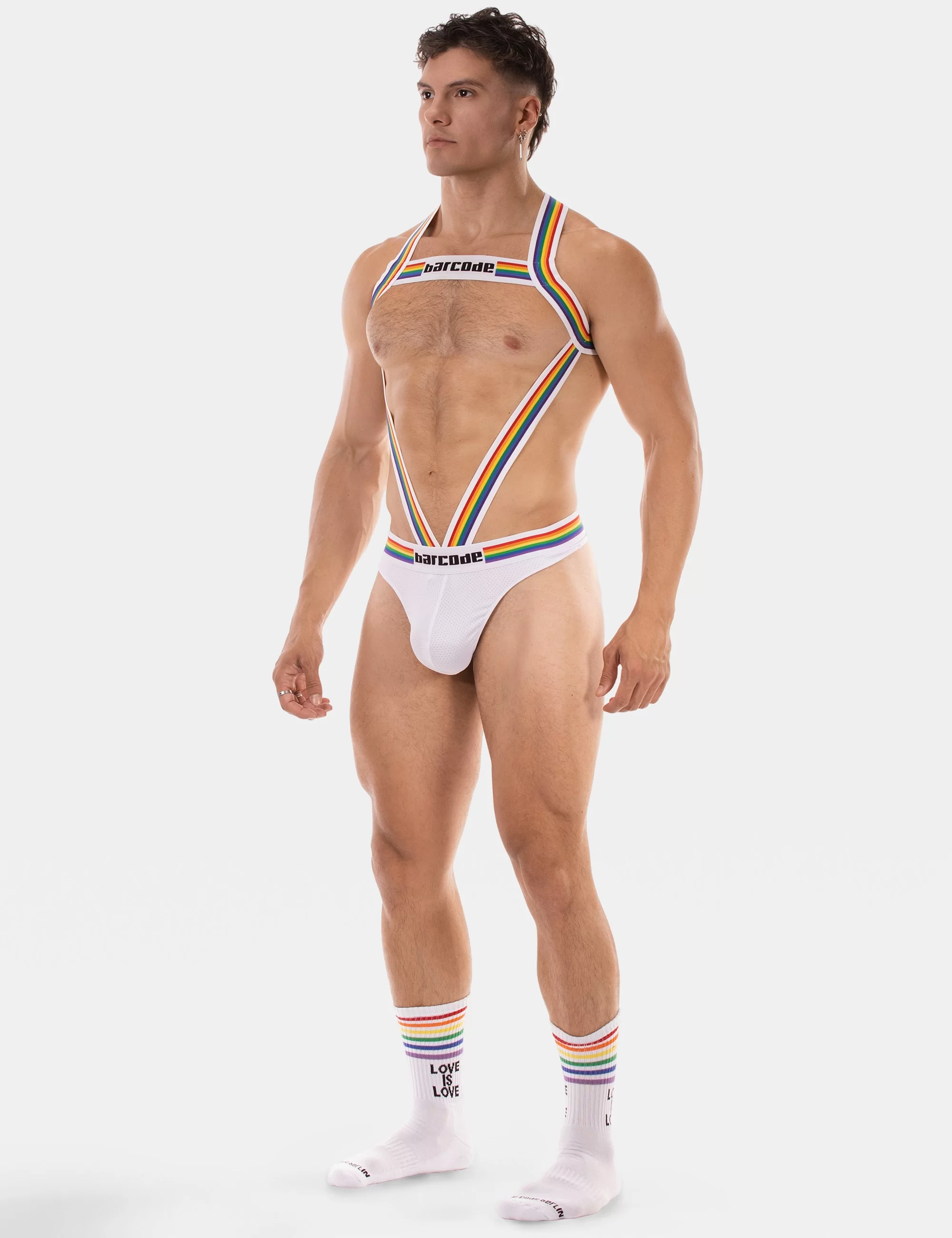 Body Harness Pride Ikem - White