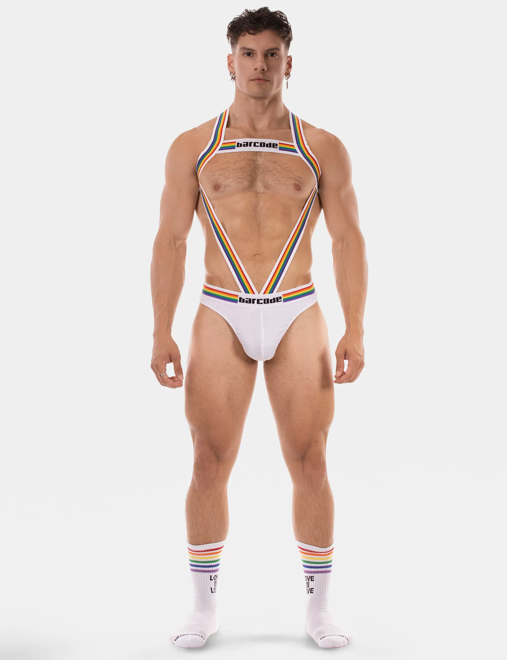 Body Harness Pride Ikem - White