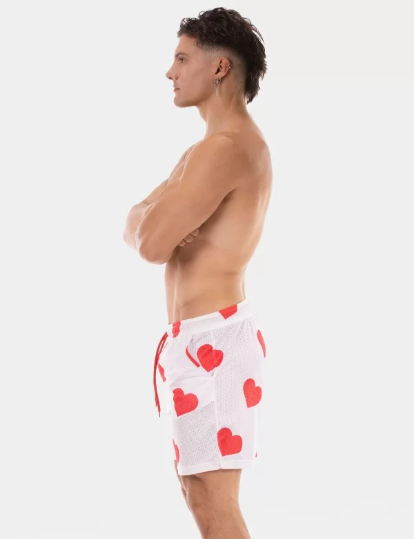 Short Hearts 25 - White