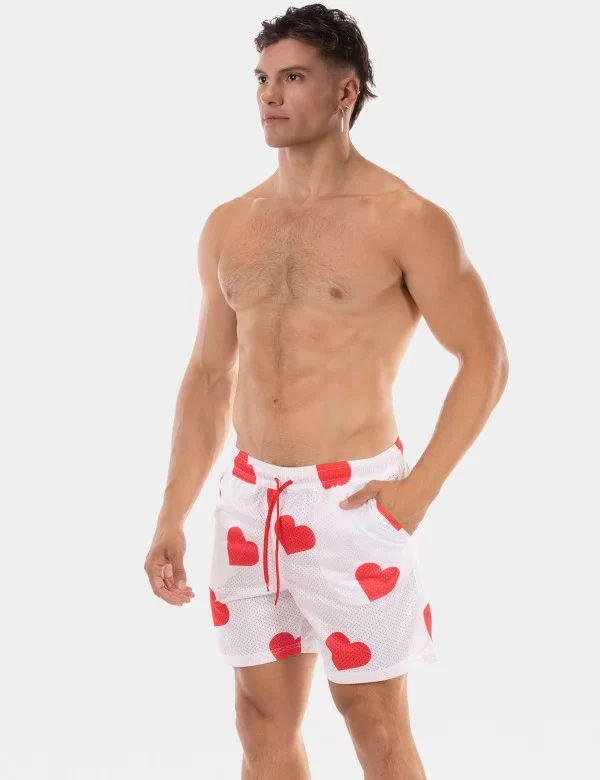 Short Hearts 25 - White