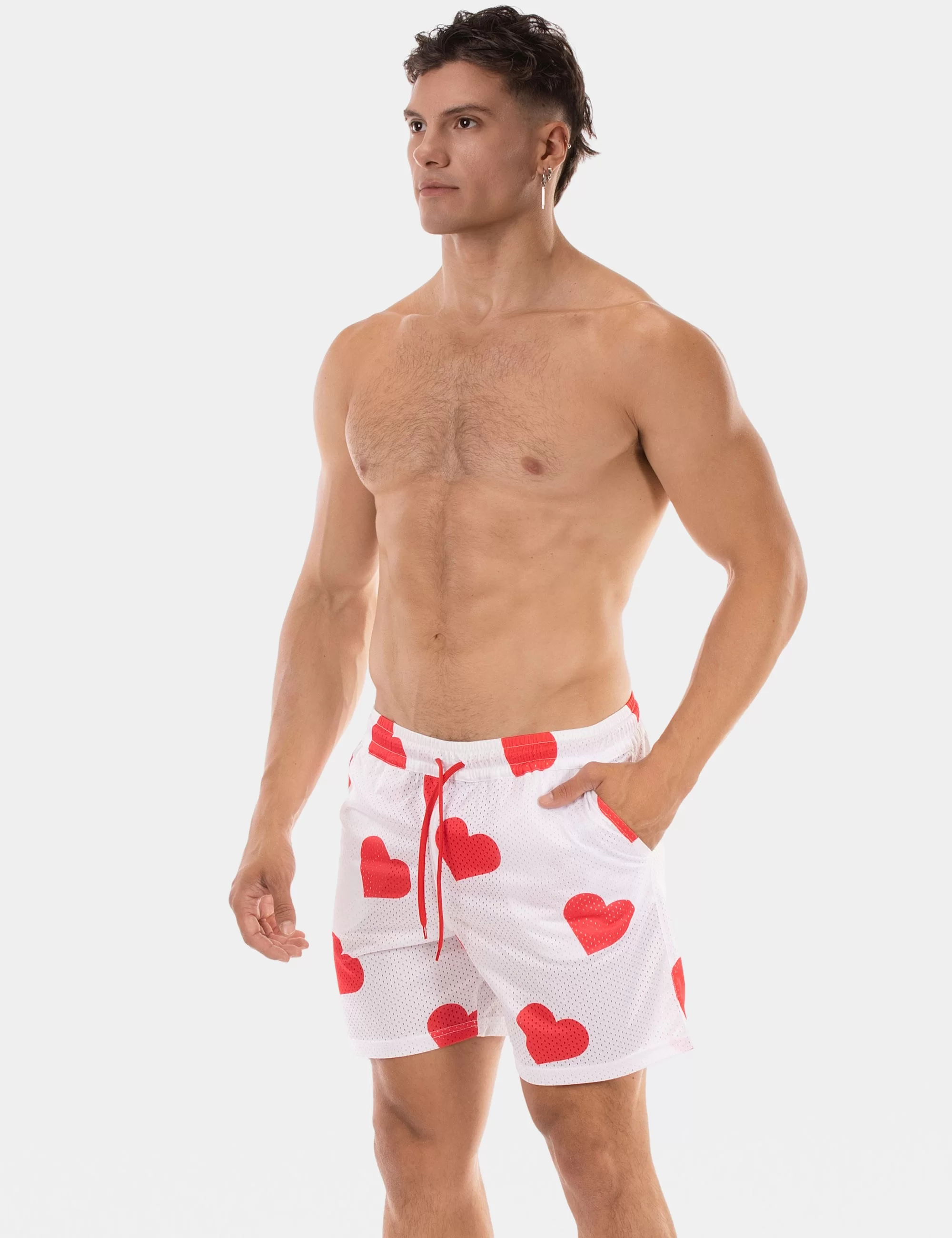 Short Hearts 25 - White
