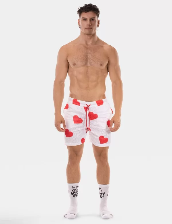 Short Hearts 25 - White